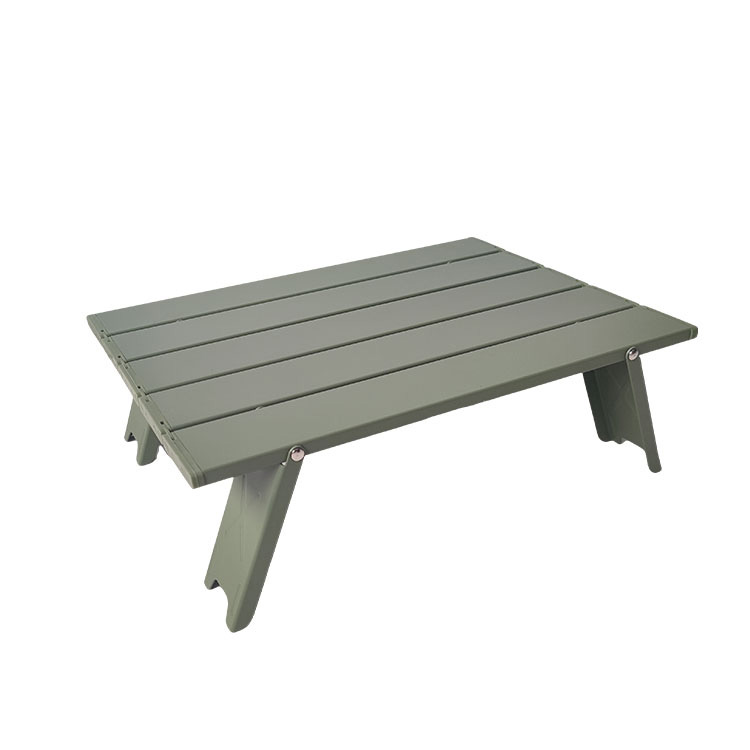 Outdoor lichtgewicht campingtafel met lage hoogte